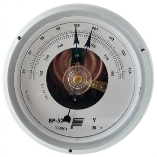 БР-52 барометр-анемометр школьный