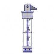 ГР-23 рейка водомерная с успокоителем переносная