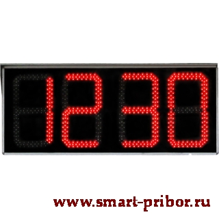 Электроника 7-2500С-4 часы электронные уличные