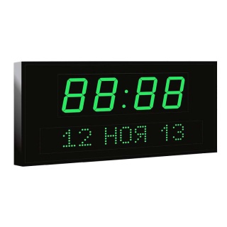 Импульс - 410K-EURO-1TD-2DNxS6x64 часы-календарь электронные