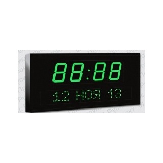Импульс - 410K-EURO-1TD-2TD часы-календарь электронные