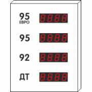 Табло надкассовое для АЗС 30 мм