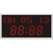 Р-13х4-ИТ-80-64b часы-календарь электронные